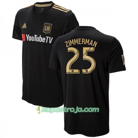 Billiga Fotbollströjor Los Angeles FC Zimmerman 25 Hemma tröja 2018/19 Kortärmad